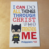 C&F Wooden Batman Quote Plaque - Kids Haven